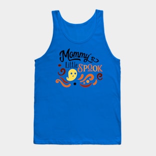 Halloween Mommy's little spook Tank Top